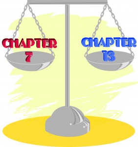 chapter 7 bankruptcy versus chapter 13 bankruptcy